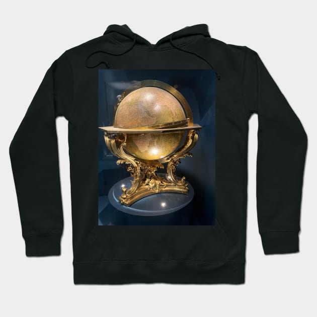 Terrestrial moving globe Hoodie by dreamtravel